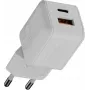 Xtorm NextGen GaN3 Ultra sienas lādētājs 45W PD USB-C USB-A balts XECNG450