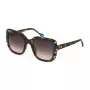 YALEA Sieviešu saulesbrilles SYA027N530743 - Kvadrātveida rāmis UV400 aizsardzība 53 mm lēca