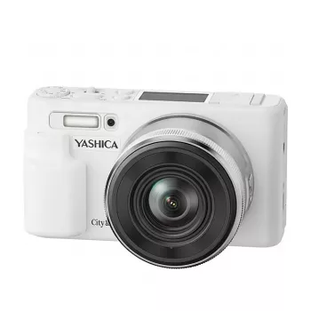 Yashica City 200 White Vienreizējās lietošanas kamera ar 27 ekspozīcijām