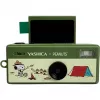 Yashica Funtastic Snoopy zaļa atslēgu piekariņa kamera – 2MP CMOS, 12MP interpolēta izšķirtspēja, HD video, USB-C