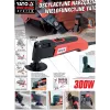 YATO 300W Daudzfunkciju Instruments ar Mainīgu Ātrumu un Bezinstrumentu Piederumu Maiņu