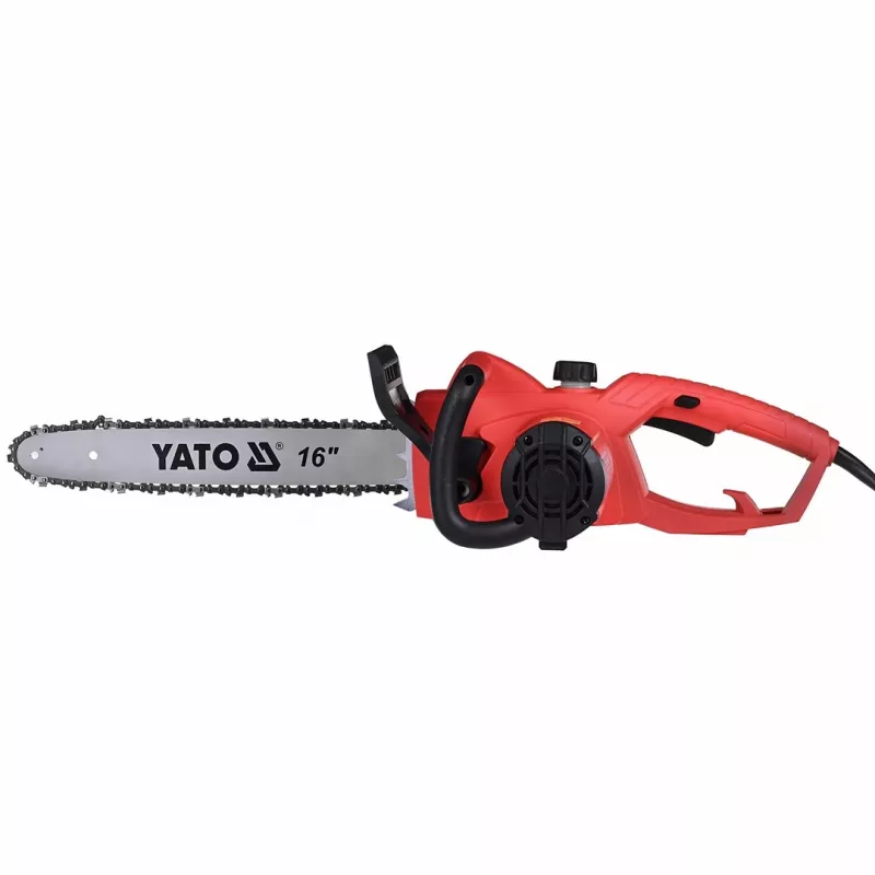 YATO elektriskais motorzāģis 2000W 40cm 16 collu sliede 13.5m/s ķēdes ātrums automātiska eļļošana
