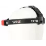 Yato YT-08594 COB LED darba lampa ar magnētisko pamatni un grozāmu āķi, 200 lm, 3x AA, melna/sarkana