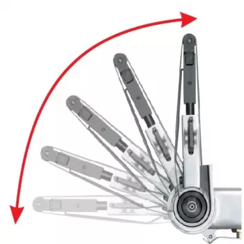 Yato YT-09741 Taisnā leņķa slīpmašīna 710 W 20000 RPM 6 mm uzmava Nerūsējošais tērauds