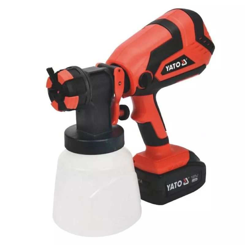 Yato YT-82765 Pneimatiskais HVLP krāsas smidzinātājs, gravitācijas padeve, 1 L alumīnija kauss, 1,5 mm sprausla