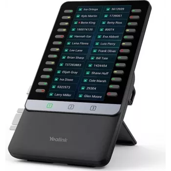Yealink EXP55 IP Phone paplašināšanas modulis ar 20 programmējamiem taustiņiem un 4,3 collu krāsu LCD