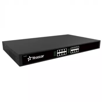 Yeastar TA1600 FXS-IP vārteja 16 kanāli melna