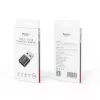 YESIDO GS09 Mini alumīnija sakausējuma USB Type-C uz USB-A OTG adapteris melns