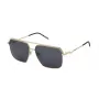 ZADIG & VOLTAIRE SZV413-580300 Vīriešu saulesbrilles Melns Acetāts Pelēka Lēca 58mm
