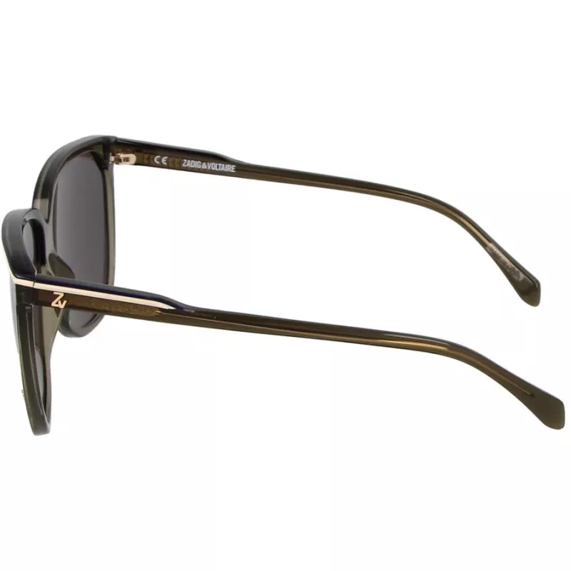 ZADIG & VOLTAIRE Unisex saulesbrilles SZV306-63073M Havana Brown Gradient 63mm