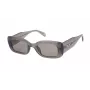 ZADIG & VOLTAIRE Sieviešu kaķacs formas saulesbrilles SZV372-4906A5 - Melns acetāta rāmis, pelēka gradienta lēca, UV400 aizsardzība