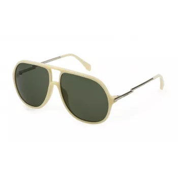 ZADIG & VOLTAIRE Sieviešu saulesbrilles SZV305-6009ZQ Taisnstūrveida pelēkas lēcas 60/13/135 mm