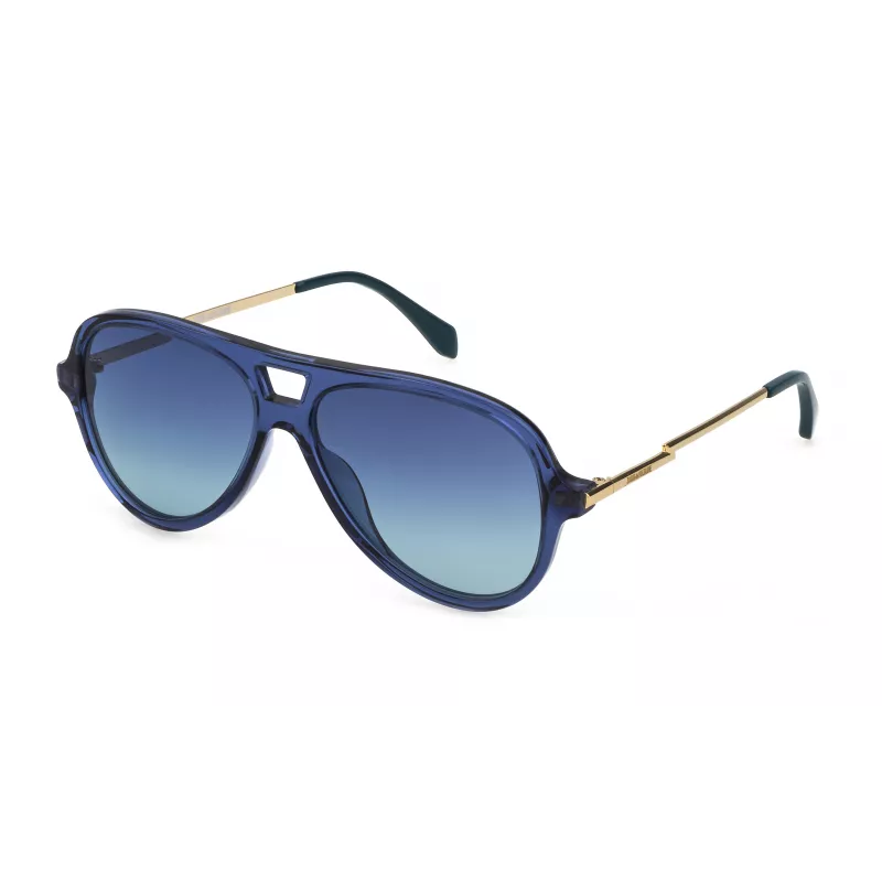 ZADIG & VOLTAIRE Sieviešu saulesbrilles SZV309580955 Havana Acetāts Brūnas lēcas 58mm