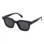 ZADIG & VOLTAIRE Sieviešu saulesbrilles SZV401-540700 - Melns acetāta rāmis, dūmu pelēkas lēcas, 54 mm
