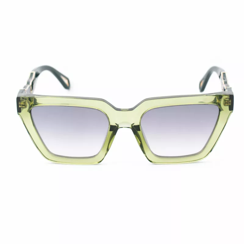 ZADIG & VOLTAIRE Sieviešu saulesbrilles SZV418-53M40X Havana Acetāta Kvadrātveida Rāmis Brūnas Lēcas 53/19/140 mm