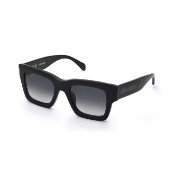 Zadig & Voltaire sieviešu saulesbrilles SZV420-520700 melnas/pelēkas gradienta 52mm