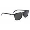 ZEISS MAN ZS22511S54180 Saulesbrilles - Taisnstūra acetāta rāmis ar pelēkām lēcām