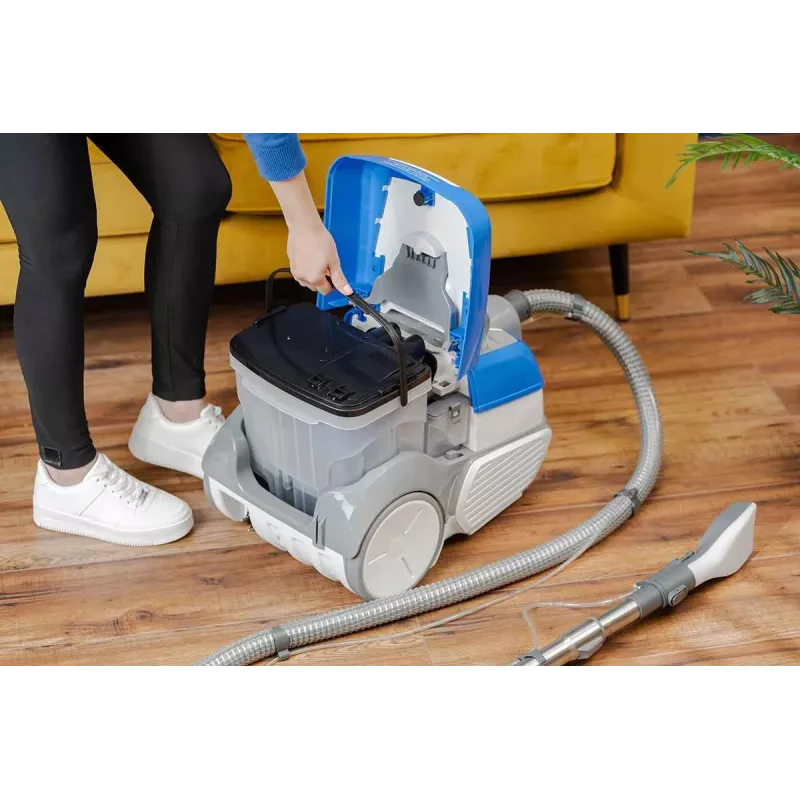 Zelmer Leon ZVC9150D putekļu sūcējs ar putekļu maisiņu, 2100 W, HEPA H13 filtrs, zils