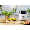 Zelmer ZAF5501W Bezeļļas gaisa fritieris, 5L, 1500W, digitālais skārienpanelis, balts
