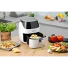 Zelmer ZAF5501W Bezeļļas gaisa fritieris, 5L, 1500W, digitālais skārienpanelis, balts