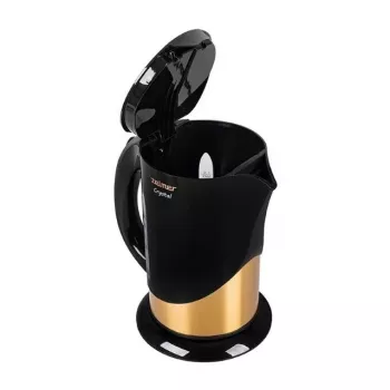Zelmer ZCK7630 Crystal Gold elektriskā tējkanna 1.7L 2200W melna un zelta