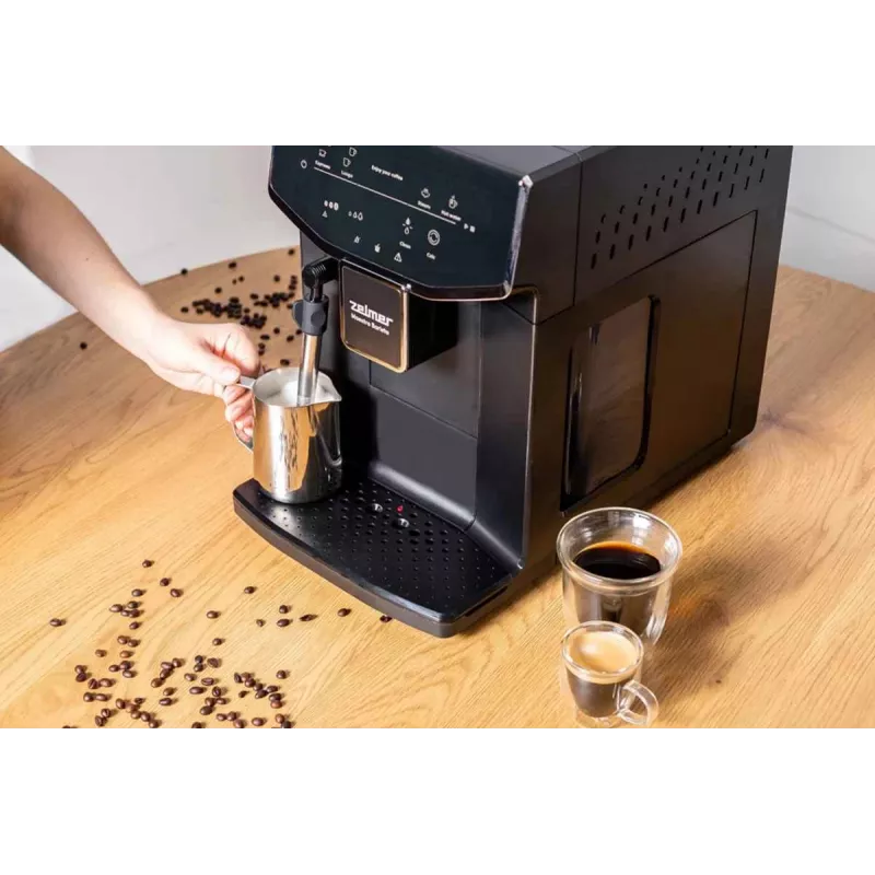 Zelmer ZCM8121 Maestro Barista Espresso kafijas automāts 15 bāri 1450W Melns/Sudrabs