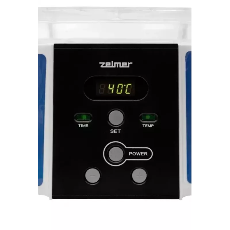Zelmer ZFD1005 Pārtikas žāvētājs 520W ar 5 caurspīdīgām paplātēm un elektronisko vadību