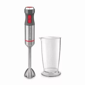 Zelmer ZHB4650 Vario rokas blenderis (1000W, nerūsējošais tērauds, melns/sudrabs)
