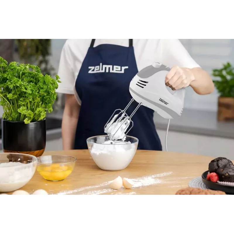 Zelmer ZHM1650 rokas mikseris – 400 W, 5 ātrumi, turbo, melns
