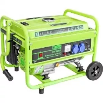 Zipper ZI-STE2800 2,8 kW benzīna ģenerators, 4-taktu OHV, 15L tvertne, 2x Schuko