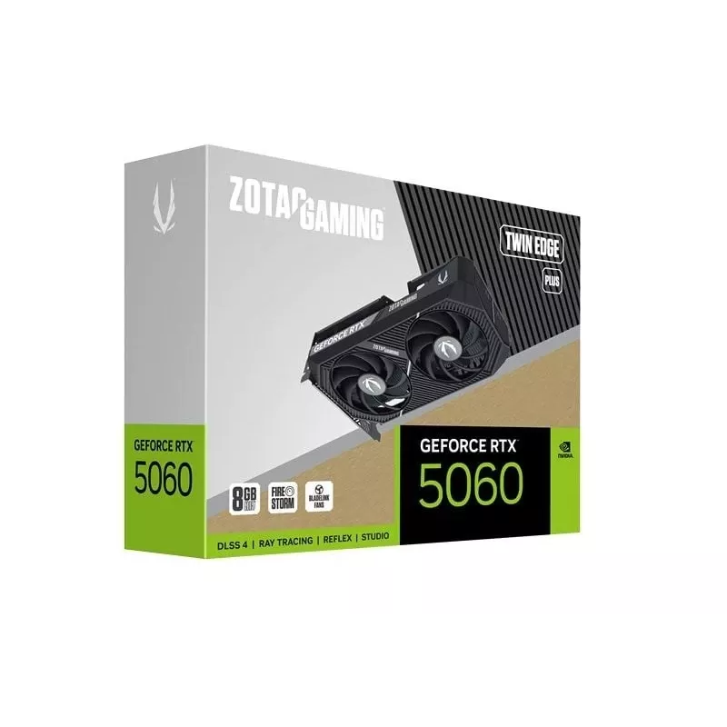 ZOTAC GAMING GeForce RTX 5060 Twin Edge PLUS 8GB GDDR7 grafikas karte