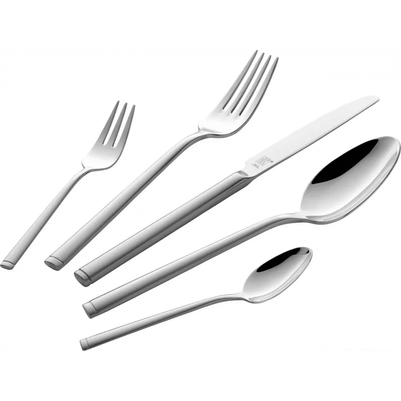 ZWILLING SENSES 68-daļīgs nerūsējošā tērauda galda piederumu komplekts, pulēts, piemērots trauku mazgājamai mašīnai