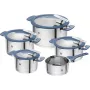 ZWILLING SIMPLIFY 5-detaļu gatavošanas trauku komplekts, zils