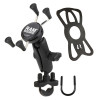 RAM Mounts X-Grip tālruņa turētājs uz stūres ar U veida skavu (RAM-B-149Z-UN7)