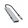 FIXED HUB Core FIXHU-CR-GR USB-C sadalītājs, HDMI 4K 60 Hz, PD 100 W, Space Gray