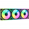 OCYPUS Gamma F36 ARGB integrēts korpusa ventilatoru bloks, 360 mm, melns