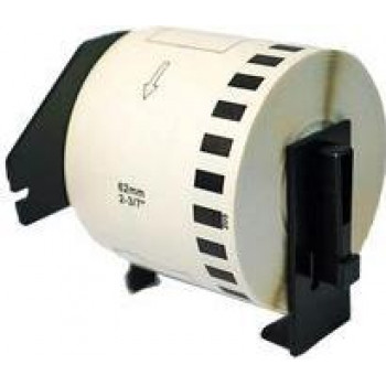RILLPRINT Nepārtrauktas etiķetes, PP, 62 mm x 30,48 m, Baltas, Termiskā pārnese, 1 rullis (85330)