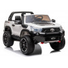 LEAN CARS Elektriskā braucamā mašīna Toyota Hilux balta 12V ar vecāku tālvadības pulti
