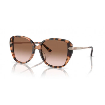 Michael Kors sieviešu saulesbrilles MK2185BU34491 Cat Eye, tumši bruņurupuču rāmis, brūnas gradienta lēcas, 56/17/140 mm