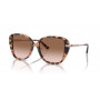Michael Kors sieviešu saulesbrilles MK2185BU34491 Cat Eye, tumši bruņurupuču rāmis, brūnas gradienta lēcas, 56/17/140 mm