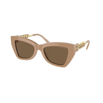 Michael Kors sieviešu saulesbrilles Hvar MK22053954735 tumši bruņurupuču brūns gradients 52mm