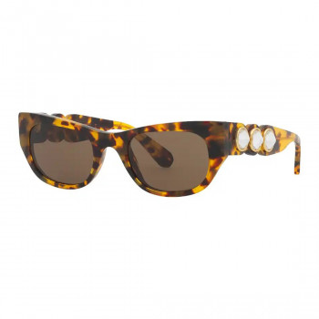 Swarovski sieviešu tauriņa formas saulesbrilles 5695952 Gradient Grey 51mm