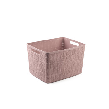 CURVER Grozs Jute L 20L 36x28x23cm Rozā