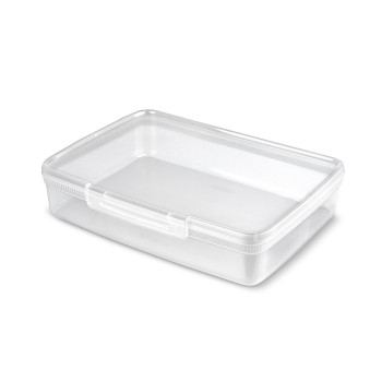 CURVER Pārtikas uzglabāšanas taisnstūra 4.4L Snap Box caurspīdīga