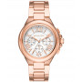 Michael Kors Parker sieviešu hronogrāfa pulkstenis MK7271 43mm rozā zelta tonī nerūsējošais tērauds