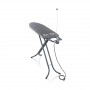 LEIFHEIT Air Board M Black Plus gludināmais dēlis 120 x 38 cm ar Thermo-Reflect tehnoloģiju