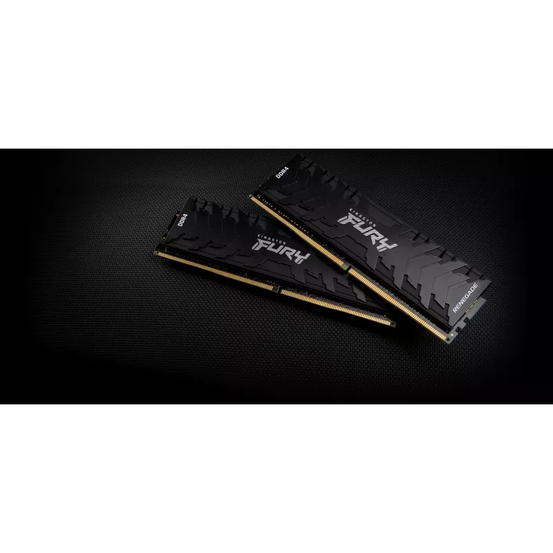 Kingston Technology FURY 8 GB 3200 MT/s DDR4 CL16 DIMM Renegade Melns
