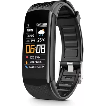 Emporia Fit Basic Activity Tracker melns - Viedpulkstenis (EMP-FIT-BASIC)