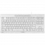 CHERRY STREAM TKL tastatūra Universāla USB AZERTY Franču Balta