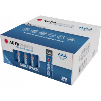 AgfaPhoto Power LR03 Micro (AAA)-Battery Alkali-Mangan 1.5 V 100 gab. (110-859361)